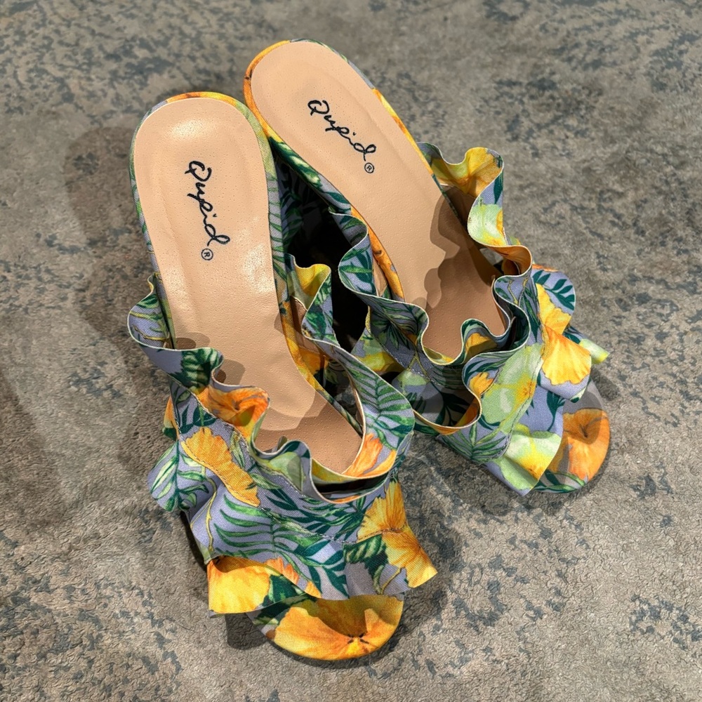 Floral Heels